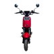 Motocicleta Eléctrica Jia E-GO Roja frente luz led