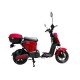 Motocicleta Eléctrica Jia E-GO Roja lateral derecho