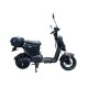 Motocicleta Eléctrica Jia E-GO Negra lateral derecho