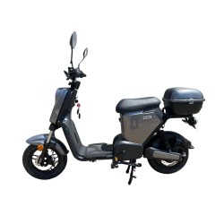 Motocicleta Eléctrica Jia E-GO Plateada