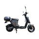 Motocicleta Eléctrica Jia E-GO Plateada lado derecho