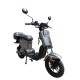 Motocicleta Eléctrica Jia E-GO Plateada lateral derecho