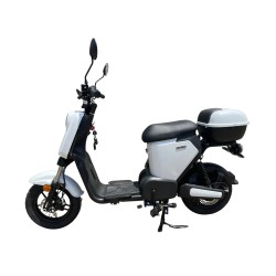 Motocicleta Eléctrica Jia E-GO Blanca