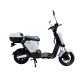 Motocicleta Eléctrica Jia E-GO Blanca lateral derecho
